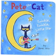 Pete the Cat: Twinkle, Twinkle, Little Star Board Book [Board book] Dean, James  - £6.41 GBP