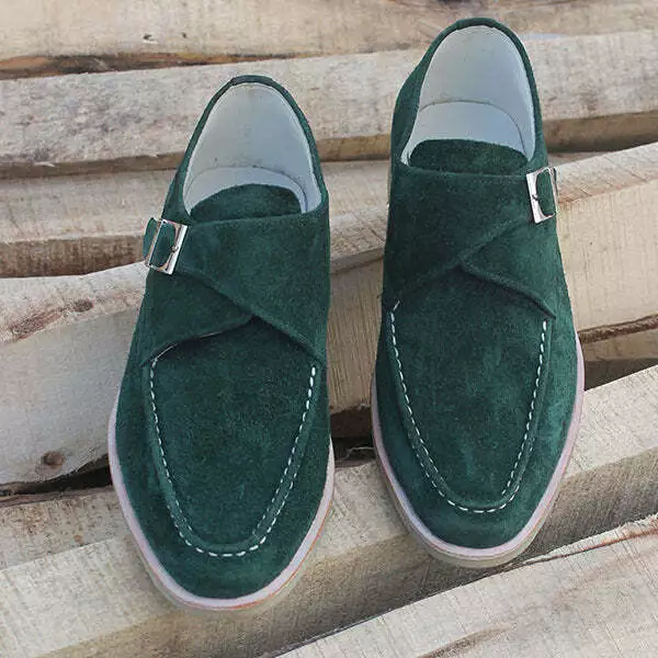 New Handmade Men&#39;s Loafers &amp; Slip-Ons driving shoes,men&#39;s cowhide leathe... - £125.54 GBP