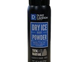 Duke Cannon Trench Warfare Dry Ice Body Powder Menthol Charcoal NEW - £31.78 GBP
