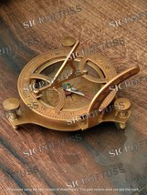 4&quot; Solid Brass Sundial Compass By SICRAFTUSS - £24.38 GBP+