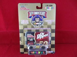 Racing Champions 1998 NASCAR 50th Anniversary #50 Dr Pepper Toys R Us Car #1688 - £7.50 GBP