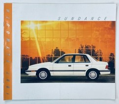 1987 Plymouth Sundance Dealer Showroom Sales Brochure Guide Catalog - $12.93 CAD