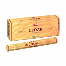 Hem Cedar Incense Sticks Natural Fragrance HandRolled Masala AGARBATTI 1... - £14.74 GBP