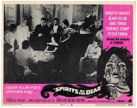 *Fellini&#39;s SPIRTS OF THE DEAD (1968) Bardot, Delon, Jane &amp; Peter Fonda, Stamp - £51.11 GBP