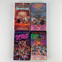 Richard Simmons Sweatin&#39; To The Oldies 1-4 Aerobic Exercise VHS 4 Tape Lot - £15.79 GBP