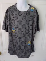 Minion Despicable Me Gray Short Sleeve T-Shirt Size L (10/12) Boy's NEW ... - $15.00