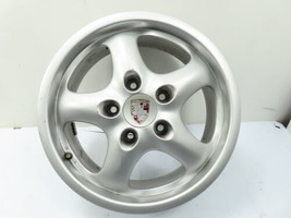 98 Porsche Boxster 986 #1255 Wheel, Cup 2 17x7 Front 911 OEM #1 99336212400 - £195.02 GBP