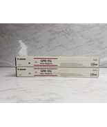 2 Genuine Canon IR C5535,C5540,C5550,C5560 GPR55L, GPR-55L Magenta Toners - $2,646.30 MXN