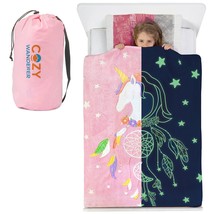 Glow In The Dark Unicorn Blanket For Girls - Unicorns Gifts For Girls - ... - £28.46 GBP