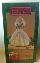 Vintage 1995 Hallmark Happy Holidays Barbie Stocking Hanger - £24.84 GBP