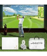 Golf Simulator Impact Screen with 28 Grommet Holes for Golf Training, In... - €99,50 EUR