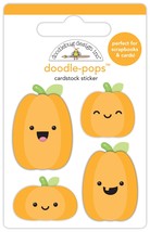 Doodlebug Doodle-Pops 3D Stickers-Sweet &amp; Spooky - Pumpkin Pals DB8238 - £11.06 GBP