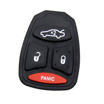 4 Buttons Key Button Pad for Chrysler 300 2005 2006 2007 Aspen 2007 2008... - £13.61 GBP