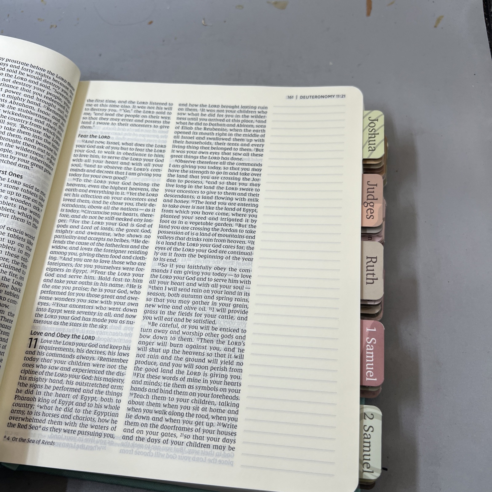 NIV Journal the Word Bible, Double-Column, Cloth over Board, Red Letter Edition, Item image 13