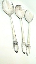 3- 1847 Rogers Bros FIRST LOVE International Silver Plate 1941 Flatware  - £23.35 GBP