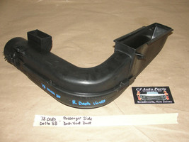 OEM 78 Olds Delta 88 RIGHT PASSENGER SIDE DASH VENTS A/C HEATER DUCT - £31.53 GBP