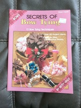 Secrets of Bow Tying How to Make Tie Bows Gift Wrapping Crafts Patterns ... - £9.86 GBP