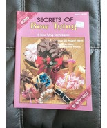 Secrets of Bow Tying How to Make Tie Bows Gift Wrapping Crafts Patterns ... - £9.71 GBP