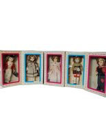 Lot 5 Vtg Ideal Shirley Temple Doll Collection Dolls Vinyl 1980s Boxes &amp;... - $39.89