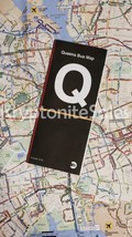 Full Size New York City MTA Transit NYC Queens Bus Route Map Latest Version - £3.13 GBP
