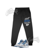 TG Sweatpants for 1 Mid True Blue Cement Shadow Grey 3 Low High Dunk Air... - £42.36 GBP