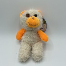 Kellytoy Pumpkin Orange Halloween Patch Stitched Teddy Bear Toy 9” Frankenstein - £9.03 GBP