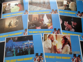 SEAN CONNERY: D.SUTHERLAND (GREAT TRAIN ROBBERY) ORIG.1979 MOVIE LOBBY C... - $98.99