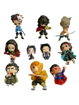 10 PCS/Set Anime Demon Slayer Kimetsu no Yaiba Kamado Nezuko Mini Action... - £15.93 GBP