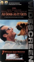 As Good As It Gets [VHS 1998 Widescreen] 1997 Jack Nicholson, Helen Hunt - £1.80 GBP
