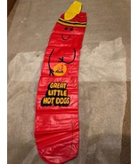Vintage RATH Packing Waterloo Iowa Promo Inflatable Jumbo Hot Dog Blow U... - £38.89 GBP