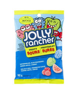 10 Bags of Jolly Rancher Fruity Sours Chewy Candy 182 g Each - Free Ship... - $47.41