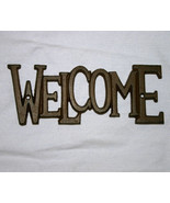 Country Western Iron Welcome Plaque Sign - £10.37 GBP