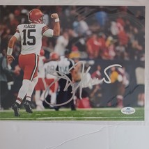 Joe Flacco Autographed Ravens Browns 8x10 Signed Photo Super Bowl Champ COA - £55.90 GBP