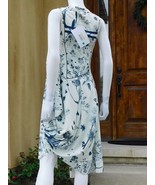 Sleveles Dress w/Unique Hemline Detail by High Knit (Abito Donna) M, mul... - £113.42 GBP