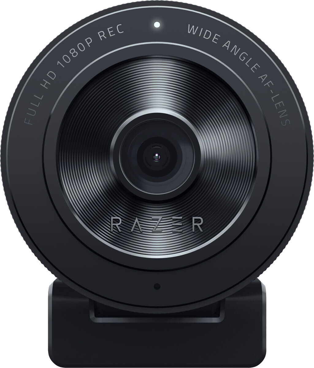 Razer - Kiyo X 1902 x 1080 Webcam with Full HD Streaming - Black - £58.18 GBP