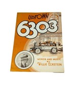 Uptown 6303 Willie Eckstein Sheet Music Vintage 1929 Ragtime Jazz Canadian - $20.89