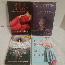 Lot of 2 Abandon books by Meg Cabot  Underworld Awaken,plus Insatiable,Big Boned - £14.04 GBP