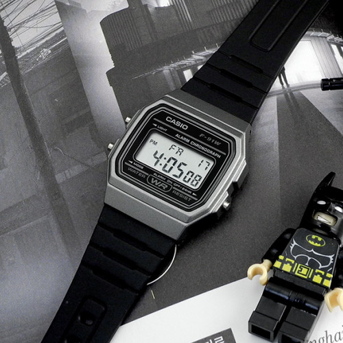 CASIO Man Resin Band Wrist Watch F-91WM-1B - $33.19