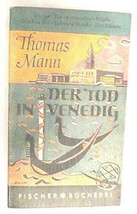 Der Tod in Venedig. thomas mann - £11.07 GBP