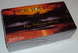 The Silmarillion J. R. R. Tolkien Cassette Audiobook Set Unabridged Martin Shaw - £29.86 GBP