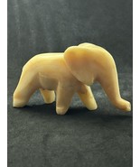 Vintage Onyx Stone Handmade Elephant Figure 6cm High - $593.20 MXN