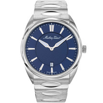Mathey Tissot Men&#39;s Classic Blue Dial Watch - H791ABU - £121.27 GBP