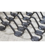 25 Coat Hooks Hat Hook Hall Tree Rustic Towel Vintage School Style Cast ... - $827.35 MXN