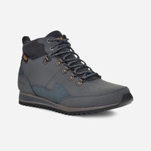 Teva Men Freeside RR Mid Top Hiking Boots Dark Gull Grey Waterproof Leather - £47.00 GBP