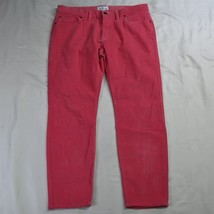 Southern Tide 33 Pink Corduroy Skinny Cords Stretch Womens Pants - £23.76 GBP