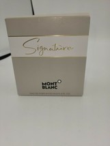 Signature By Mont Blanc Eau De Parfum For Women 90 ml/3.0 oz New  UNSEALED - £42.12 GBP