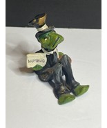 Vtg Annette Little 1977 Christmas HOLIDAY Mr. Scrooge Frog Humbug - $19.40