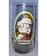 Pizza Hut 1986 Flintstone Kids Glass Barney Hanna Barbera  - $130.20 MXN