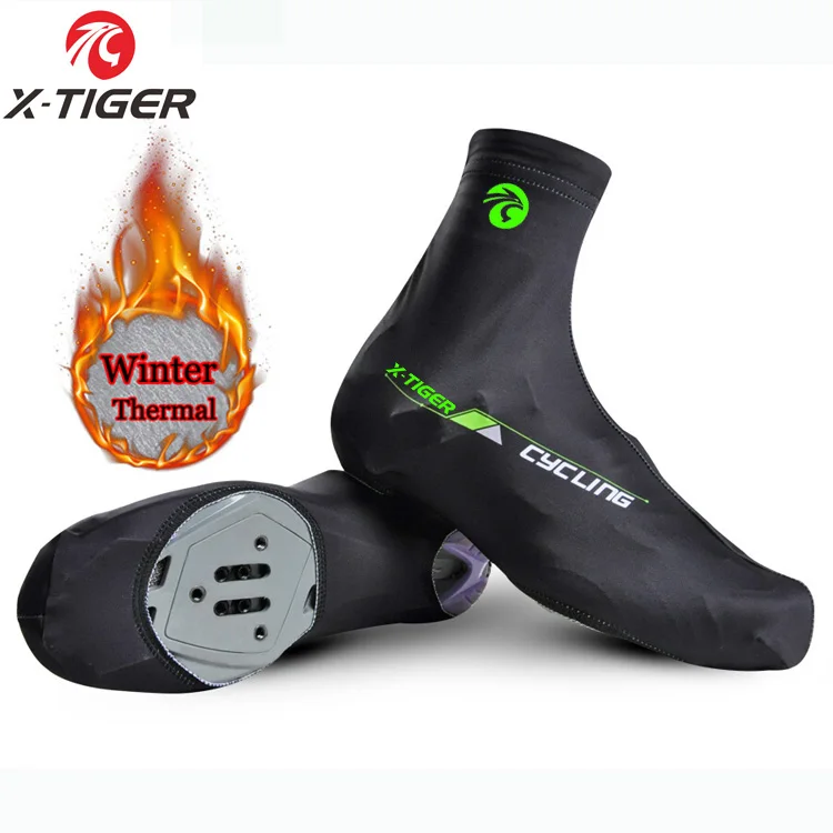 X-TIGER Cycling Boot Covers Winter Warm Thermal  Windproof Overshoes MTB... - $129.51