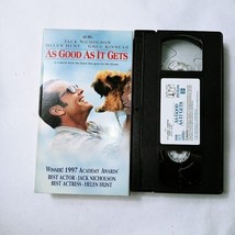 As Good As It Gets 1998 VHS Movie Jack Nicholson Columbia TriStar Rated ... - £2.34 GBP